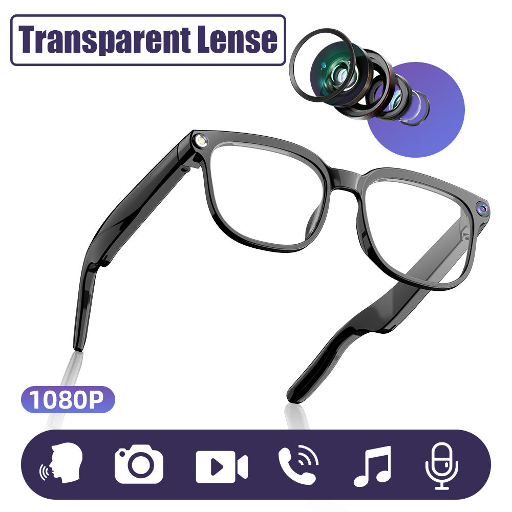 Amazon's best-selling smart glasses feature an 8MP camera for taking photos and recording videos, AI translation, Bluetooth music, and ENC calls.