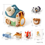 Amazon Plush House Slipper Toy for Babies and Toddlers: Early Educational, Hand-Grasping Exercises, and Slippery Toy