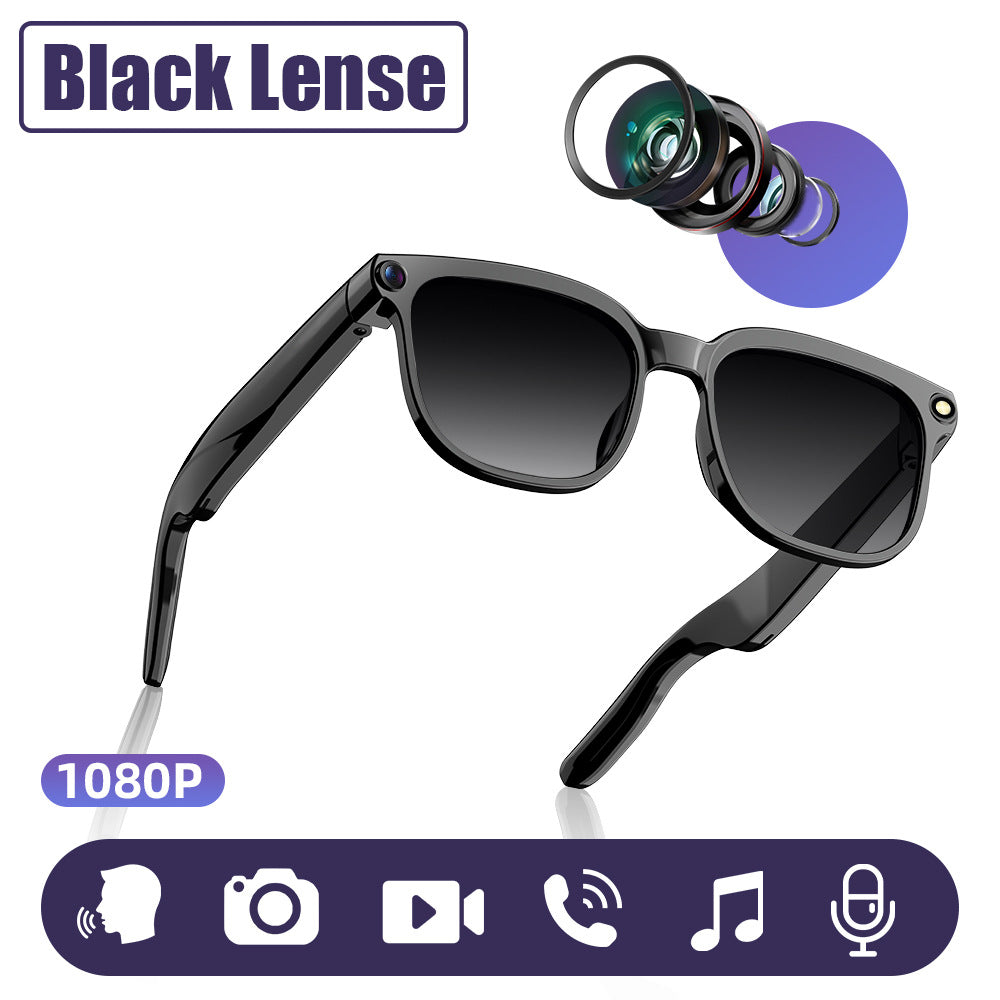Amazon's best-selling smart glasses feature an 8MP camera for taking photos and recording videos, AI translation, Bluetooth music, and ENC calls.