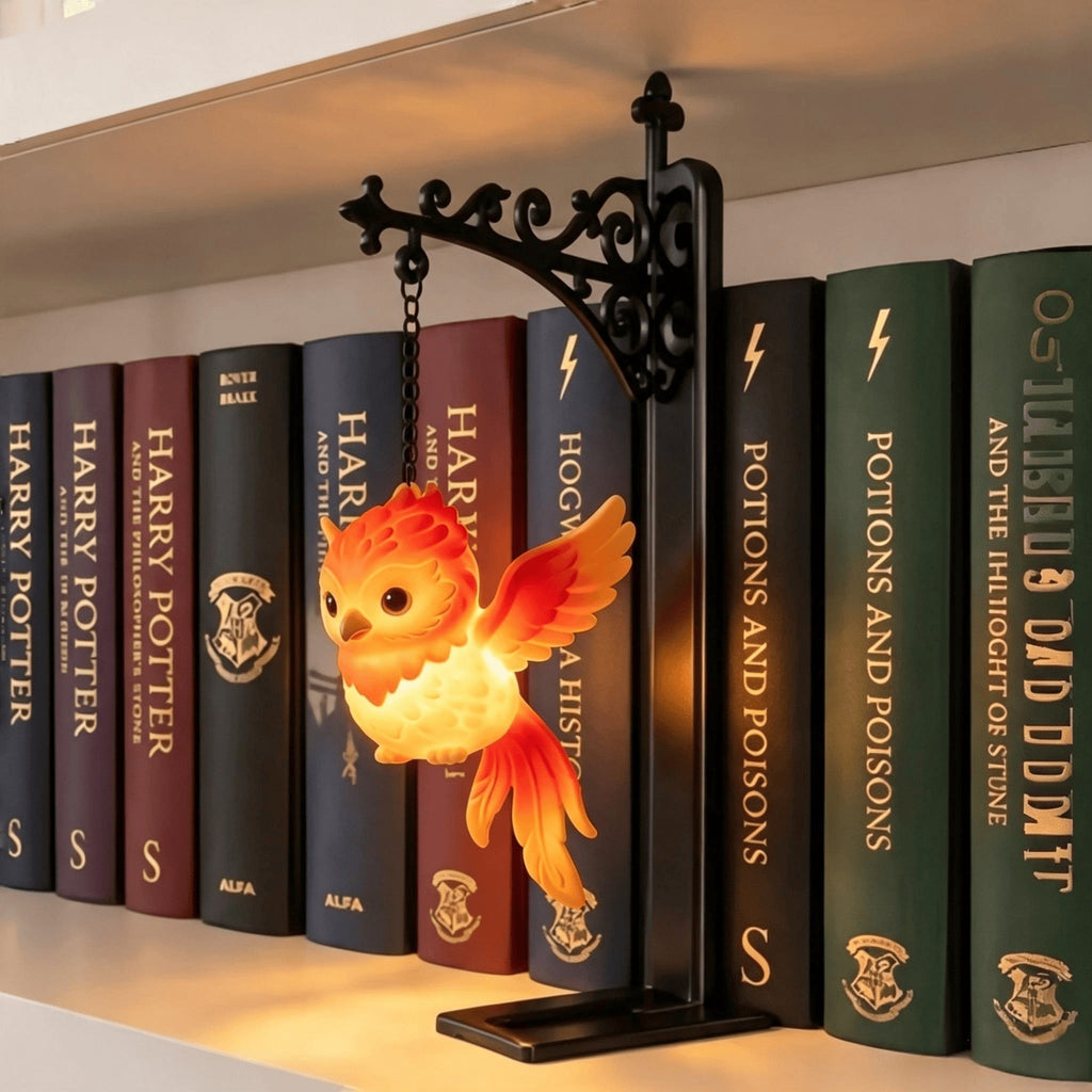 New cross-border Magic Owl Bookend Lamp hanging magic owl bookshelf lamp metal craft