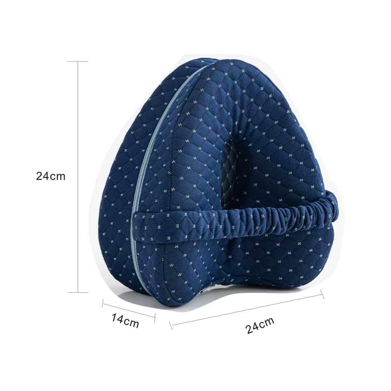 Heart-shaped memory foam leg pillow, knee pillow, footrest, leg raise pillow, anti-pressure yoga leg pillow