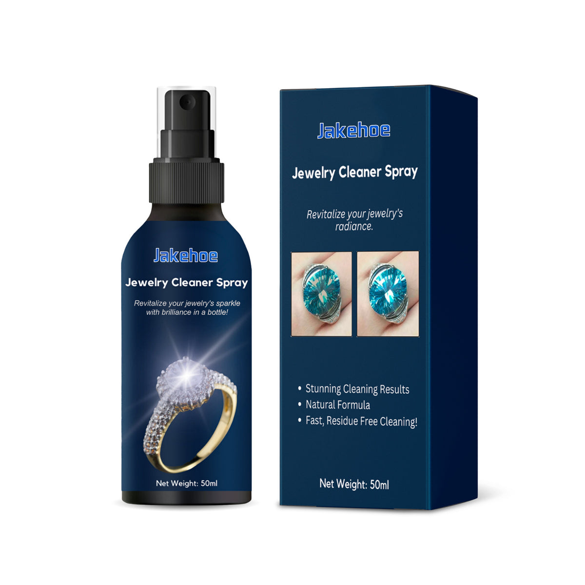 Jakehoe jewelry cleaner necklace jewelry gold jewelry blackening decontamination anti-oxidation maintenance cleaner