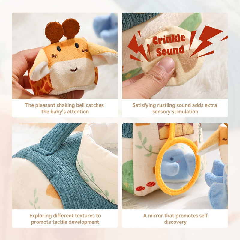 Amazon Plush House Slipper Toy for Babies and Toddlers: Early Educational, Hand-Grasping Exercises, and Slippery Toy